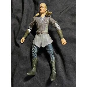 2001 ToyBiz LOTR Fellowship Legolas 7" Action Figure w/ Quiver